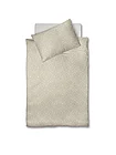 FLEURESSE | Damast-Bettwäsche OPAL 70x90cm / 140x200cm Sand | 